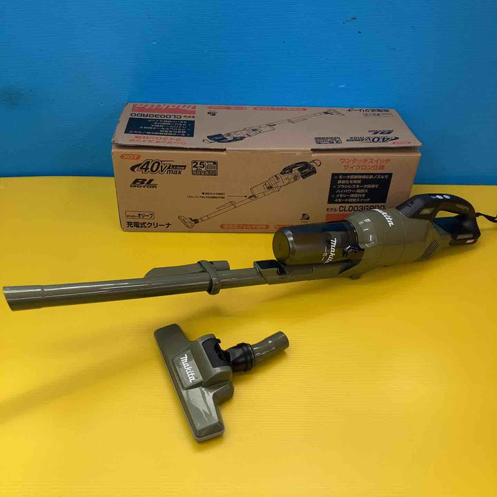 ★マキタ(makita) コードレスクリーナー CL003GRDO【岩槻店】