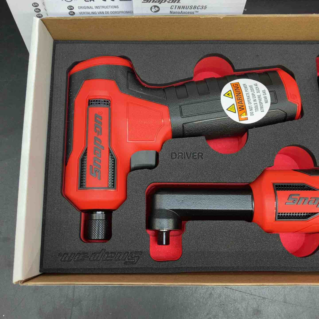 【未使用品】スナップオン(Snap-on) ナノアクセス 電動ドライバーセット CTNN2Q3KFJ【川越店】