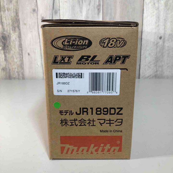★マキタ(makita) 18V コードレスレシプロソー JR189DZ 本体のみ【戸田店】