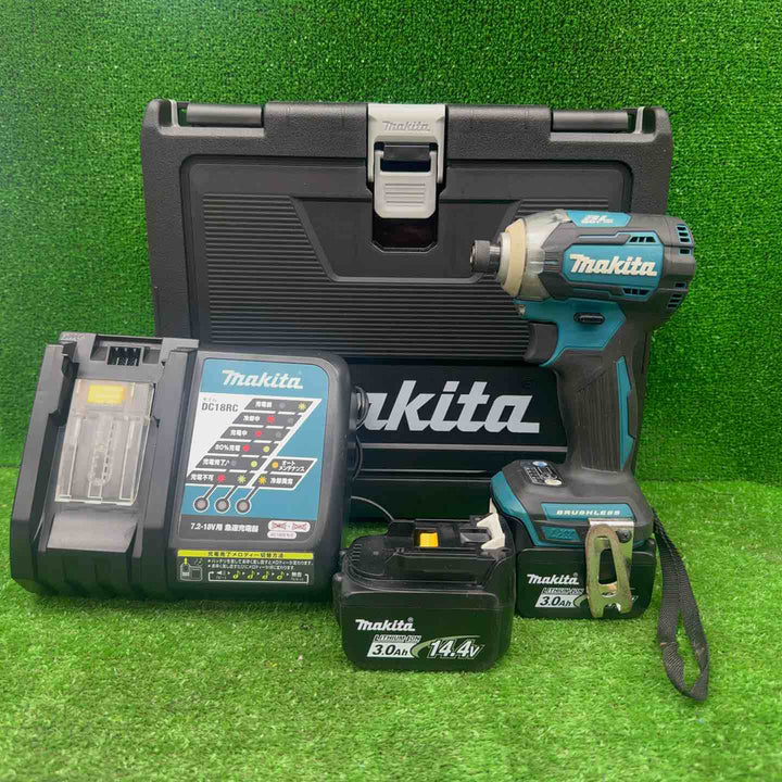 【中古・動作品】 マキタ makita) 14.4Vコードレスインパクトドライバー TD160DRFX 【桶川店】