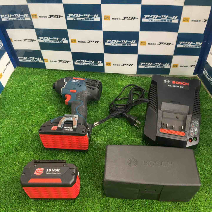 ◇BOSCH(ボッシュ) 18Vバッテリー インパクトドライバー GDR18V-LIS【草加店】
