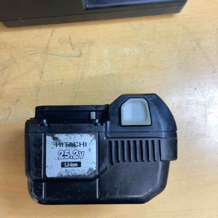 ★ハイコーキ(HIKOKI ※旧:日立工機) コードレスハンマドリル DH25DAL(2SLCK) バッテリー二個 充電器付き【越谷店】