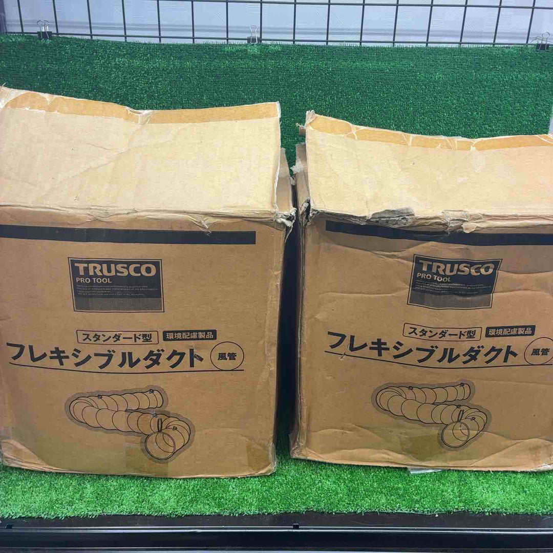 【美品】【2点セット】TRUSCO フレキシブルダクト Φ280X 5m DRF-280S【藤沢店】