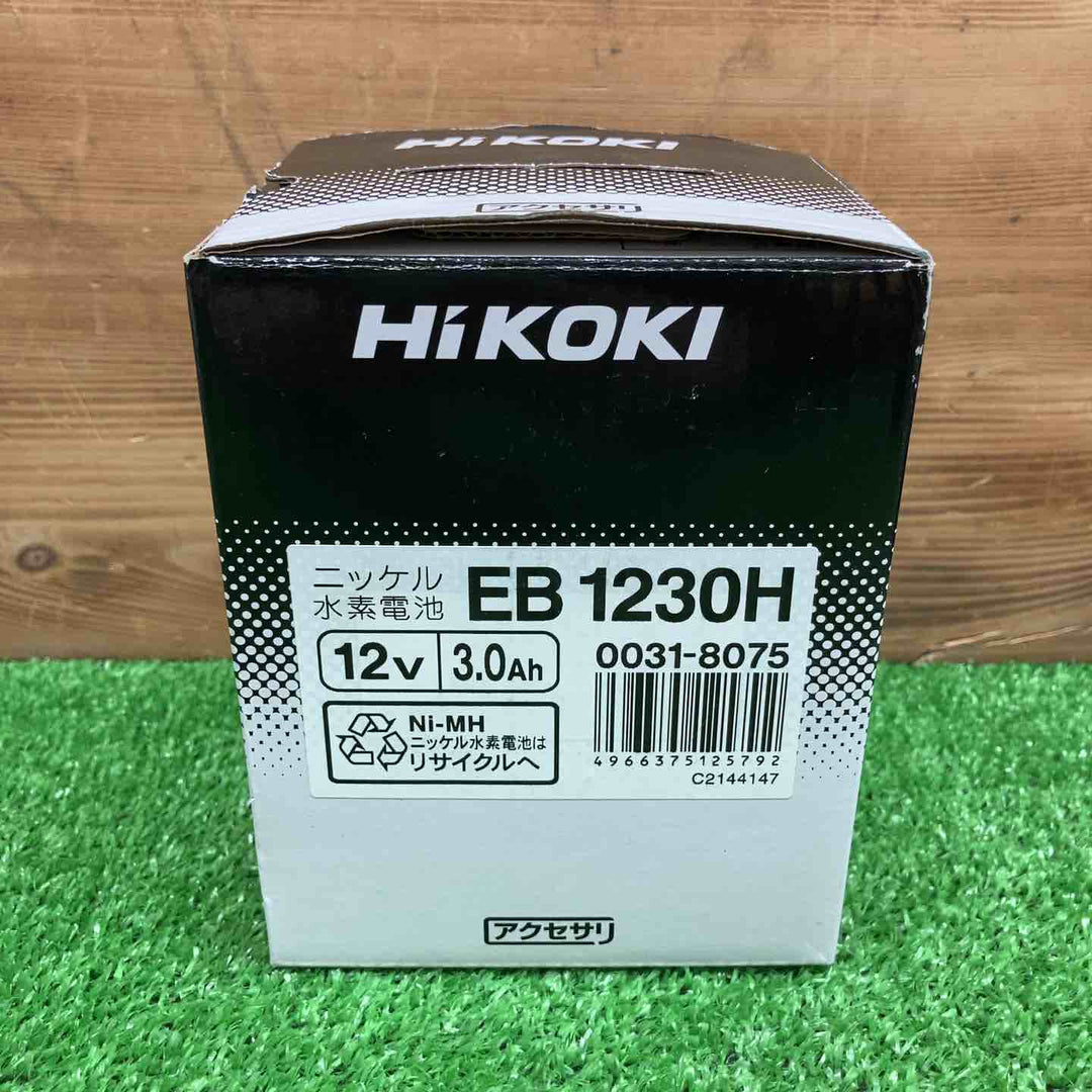 【未使用品】 HiKOKI/日立工機 ニッケル水素電池 12V/3.0Ah EB1230H 0031-8075 【鴻巣店】