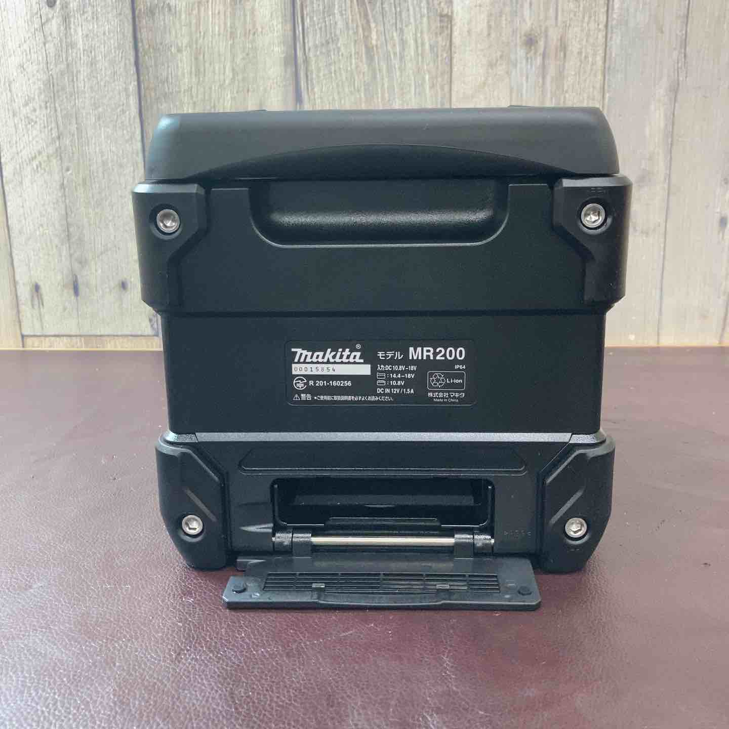 中古美品】マキタ(makita) コードレススピーカー MR200B ACケーブル