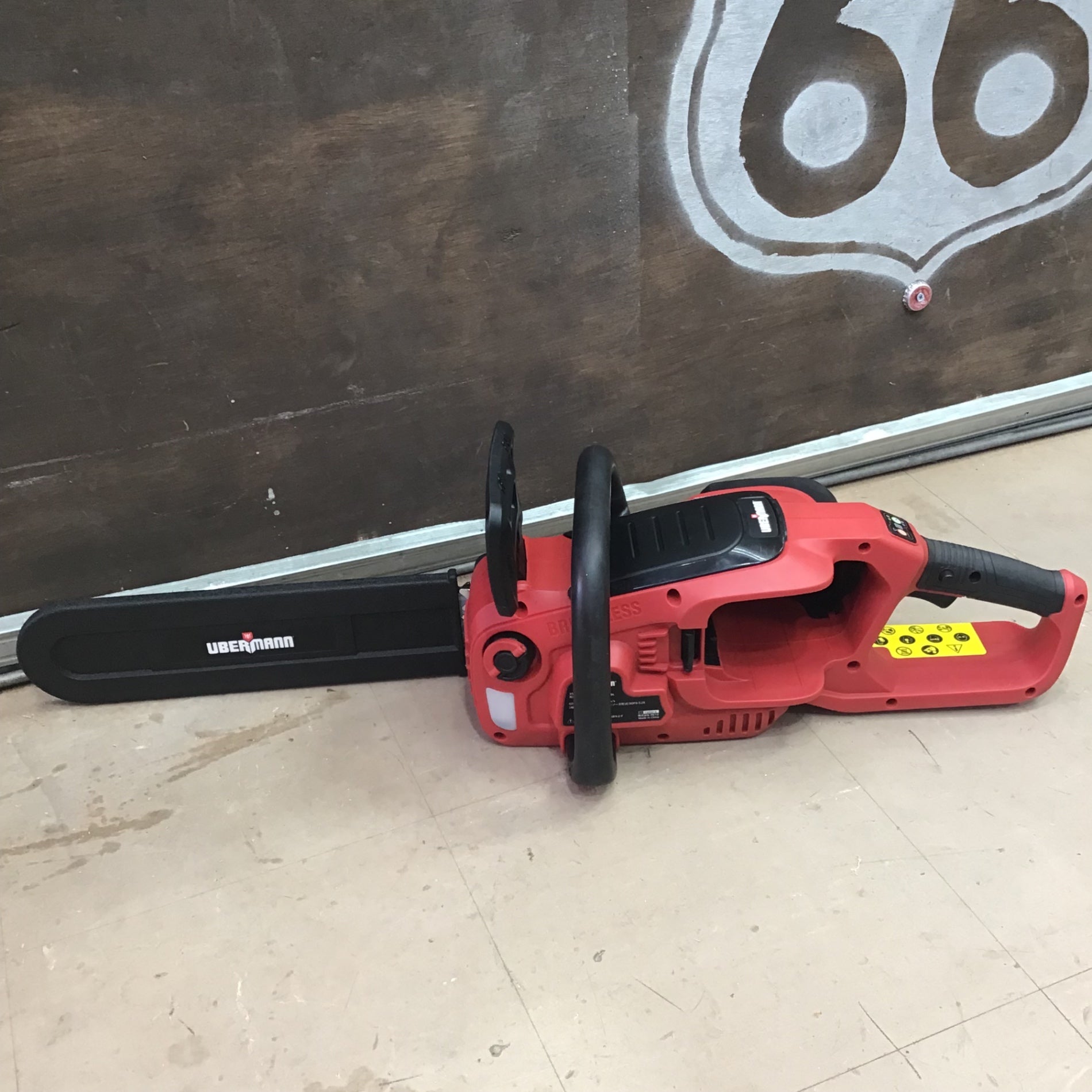 ▽ UBERMANN ウーバマン 50V 充電式 チェーンソー 350mm