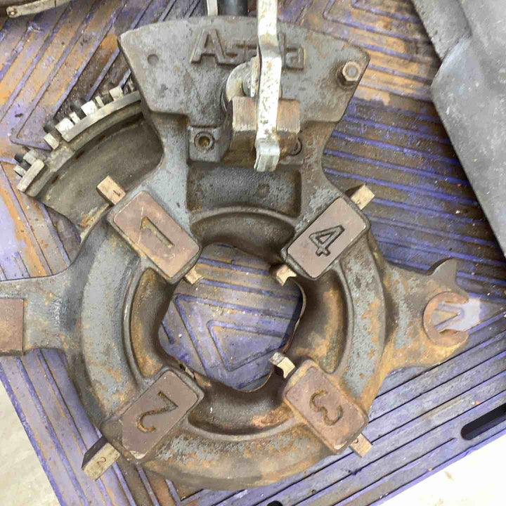 【店頭受取り限定】アサダ ASADA ねじ切り機 パイセット90 100V パイプ ボルト ねじ山 加工 水道 ガス管 チェーザ 【越谷店】