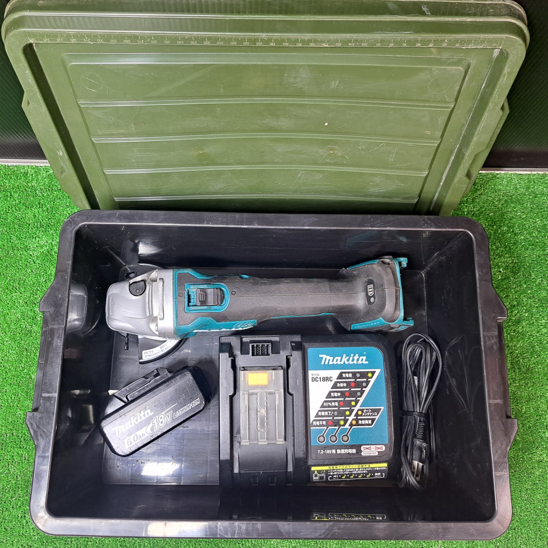 ★マキタ(makita) 100mmコードレスディスクグラインダ GA404DRGXN【岩槻店】