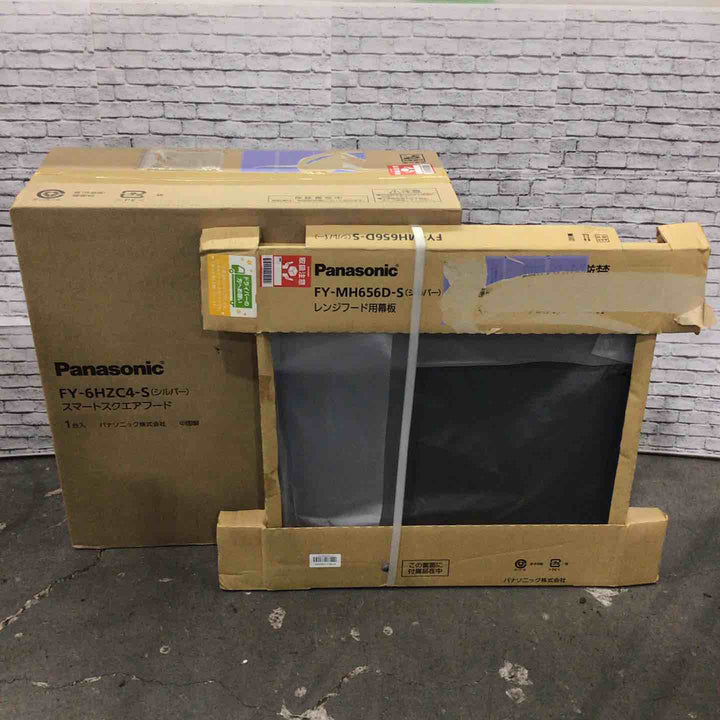 【パナソニック/Panasonic】　薄型レンジフード　FY-6HZC4-S+FY-MH656D-Sセット【川口店】