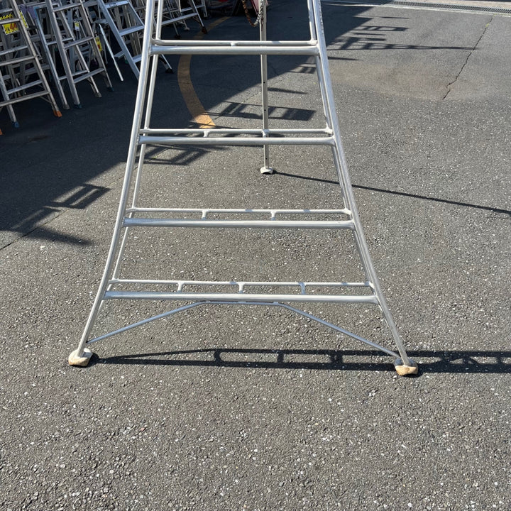 【中古品/店頭受取り限定】メーカー不明 園芸用アルミ脚立 10尺【東大和店】