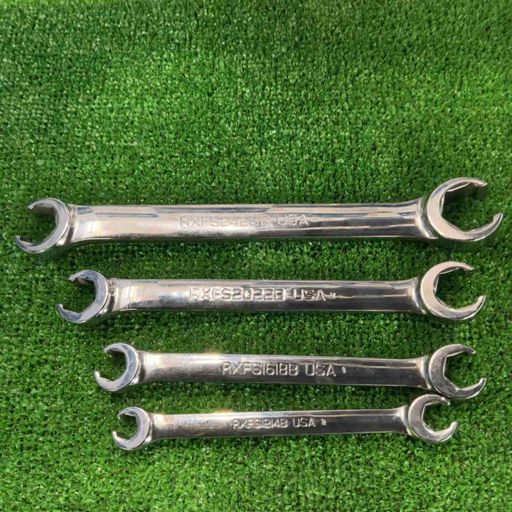 スナップオン Snap-on ダブルエンド フレアナット レンチ インチ 4本セット RXP1214B 1618B 2022B 2428B【草加店】