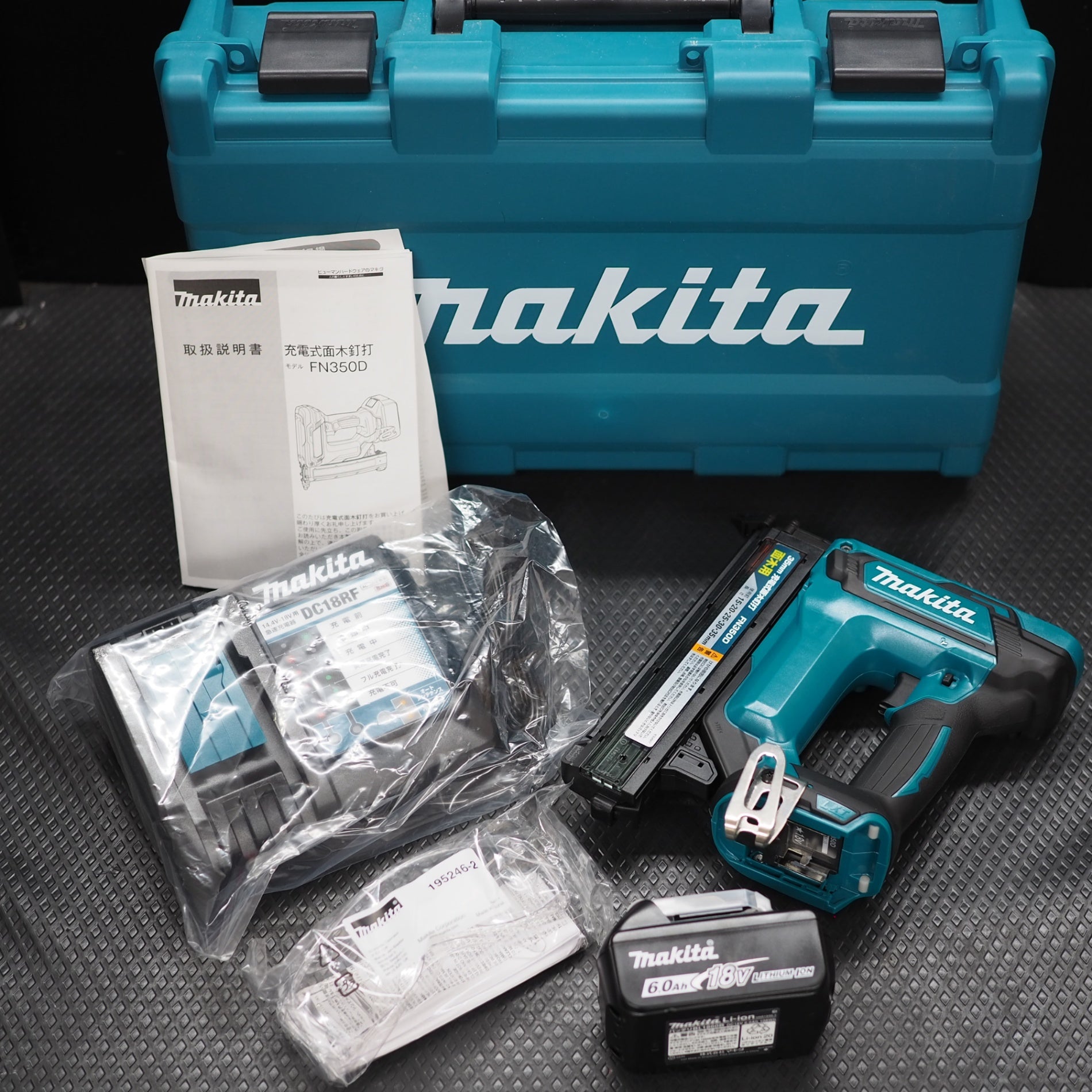 未使用品】マキタ/makita コードレスフィニッシュネイラ 未使用品】マキタ/makita コードレスフィニッシュネイラ