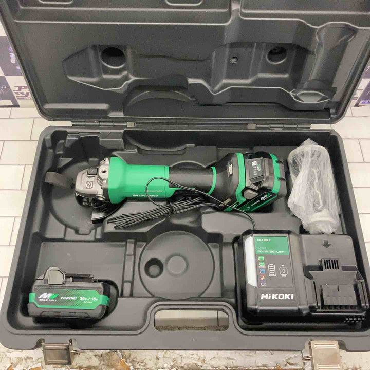 ★ハイコーキ(HIKOKI ※旧:日立工機) 100mmコードレスディスクグラインダ G3610DD(2XPZ)【所沢店】