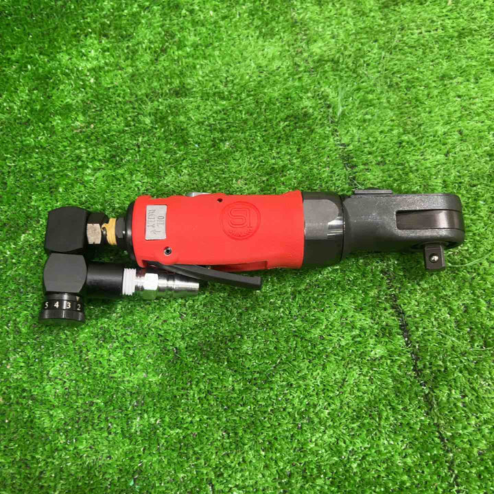 SHINANO 信濃機販 3/8Sq コントロールエアーラチェットレンチ SI-1252【草加店】