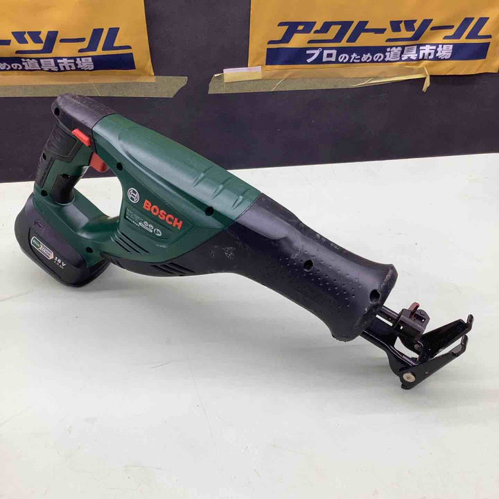 ◇ボッシュ(BOSCH) コードレスのこぎり PSA18LIH リチウムイオン18V 軽量 安全ロックスイッチ ワンタッチ交換 穴あけ ネジ締め 切る 磨く草刈 生垣の刈り込み 【越谷店】