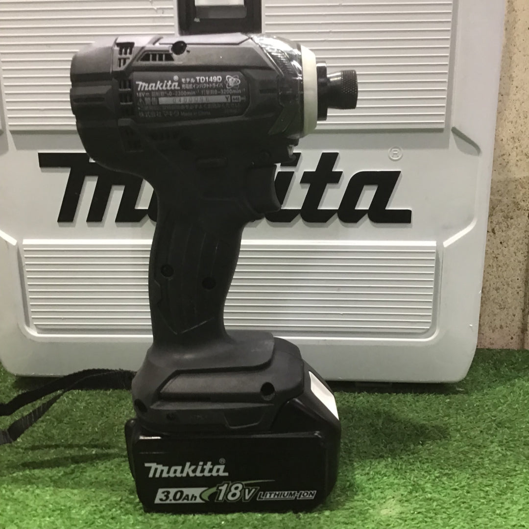 ★マキタ(makita) コードレスインパクトドライバー TD149DRFXB【町田店】