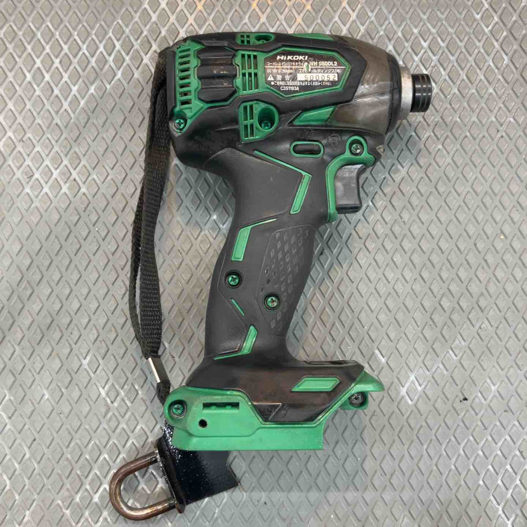 【中古品】ハイコーキ(HIKOKI ※旧:日立工機) コードレスインパクトドライバー WH18DDL(2LSCK)(L)【所沢店】