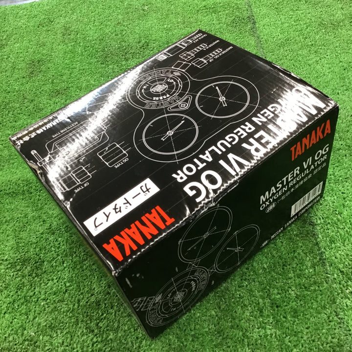 日酸TANAKA マスター6 OGガード付 Q832C　酸素調整器　溶断　溶接 関東式　【桶川店】