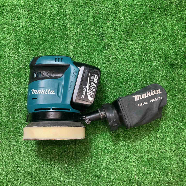 ☆マキタ(makita) コードレスランダムオービットサンダ BO140DZ 14.4V3.0Ahバッテリー1個付き【桶川店】