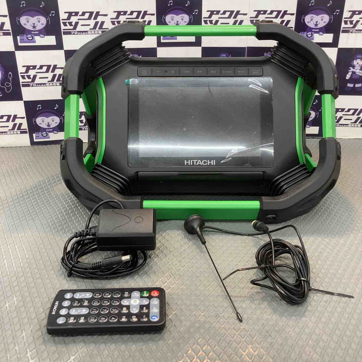 【中古品】ハイコーキ(HIKOKI ※旧:日立工機)  コードレスラジオ付テレビ UR18DSML(NN)【所沢店】