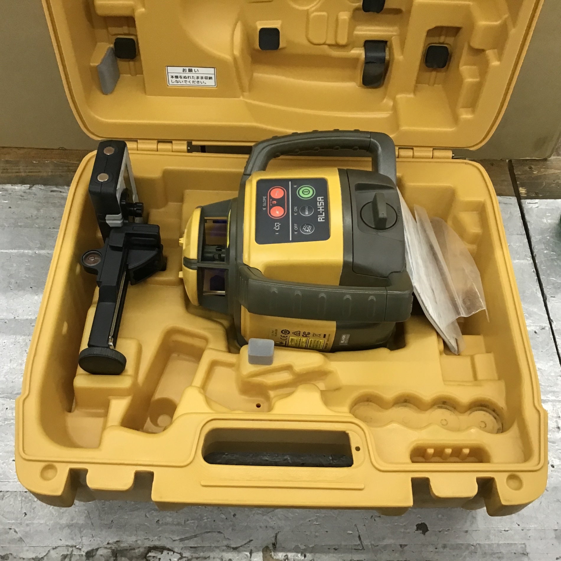 〇トプコン(TOPCON) ローテーティングレーザー RL-H5A+LS-100D【所沢店 ...