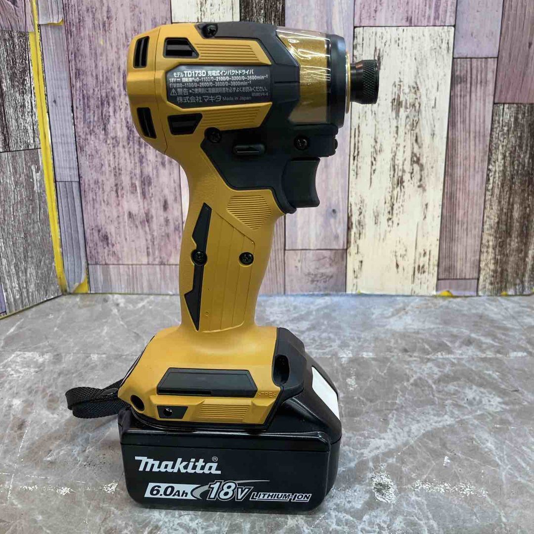 ☆マキタ(makita) コードレスインパクトドライバー TD173DGXPY LTX20周年限定色 プレミアムイエロー【八潮店】