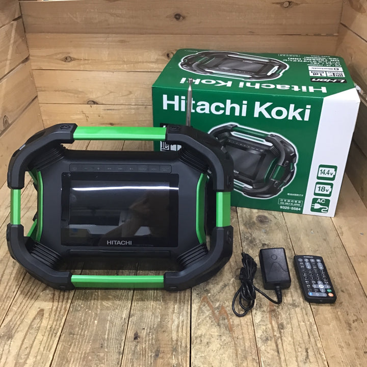 〇ハイコーキ(HIKOKI ※旧:日立工機)  コードレスラジオ付テレビ UR18DSML(NN)【所沢店】