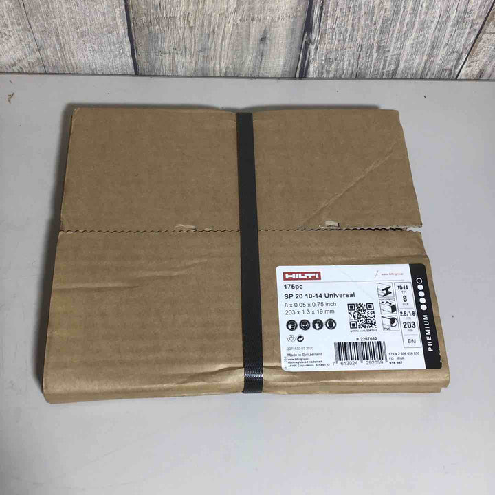 ◇ヒルティ(HILTI) レシプロソーブレード SP20 10-14Univaesal(175pc) 203mm×1.3mm×19mm #2267012【戸田店】