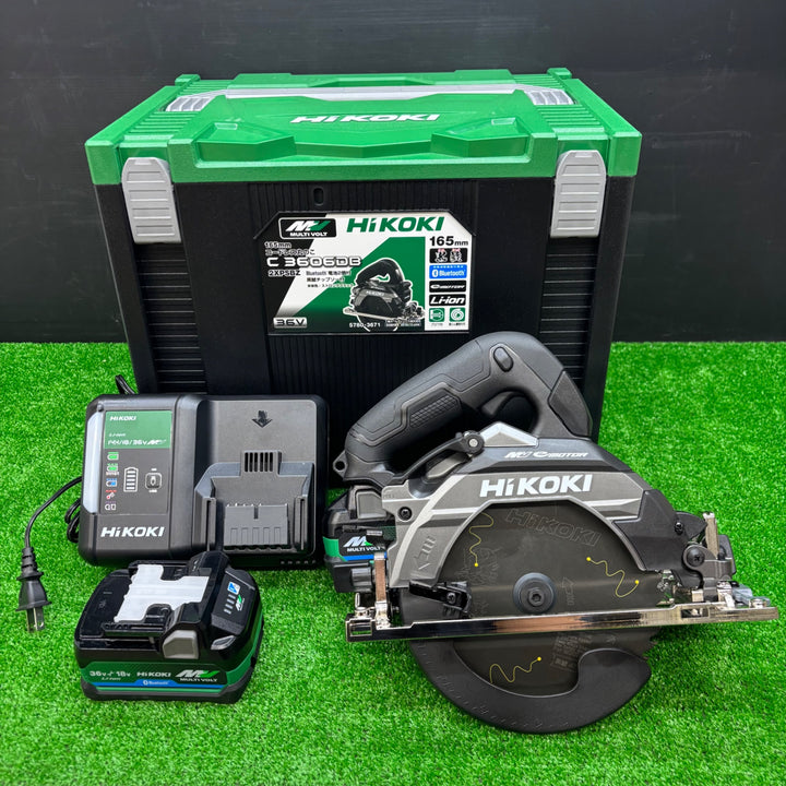 【未使用品】ハイコーキ(HIKOKI ※旧:日立工機) コードレスマルノコ C3606DB(2XPSBZ)【電材館越谷店】