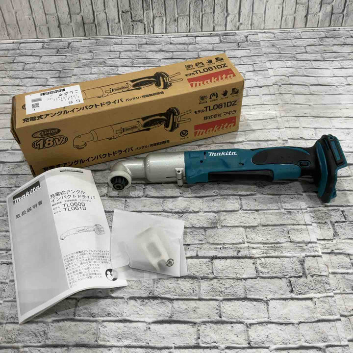 ★マキタ(makita) 充電式アングルインパクトドライバ 18V TL061DZ【川口店】