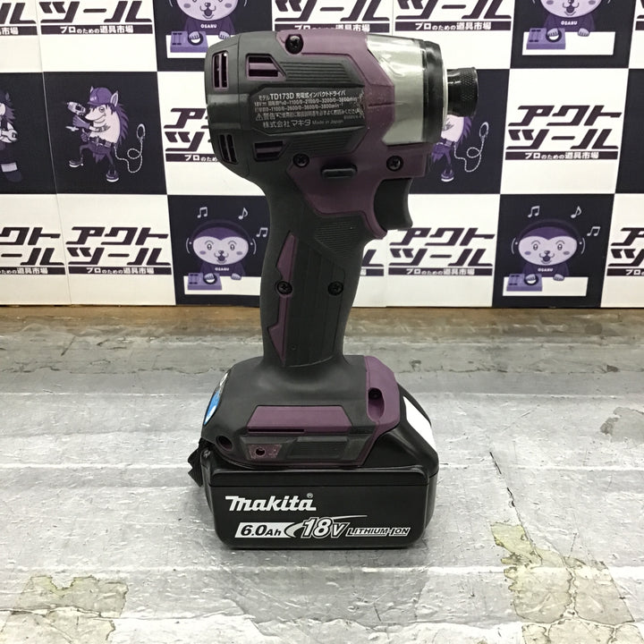 ★マキタ(makita) コードレスインパクトドライバー TD173DGXAP【所沢店】