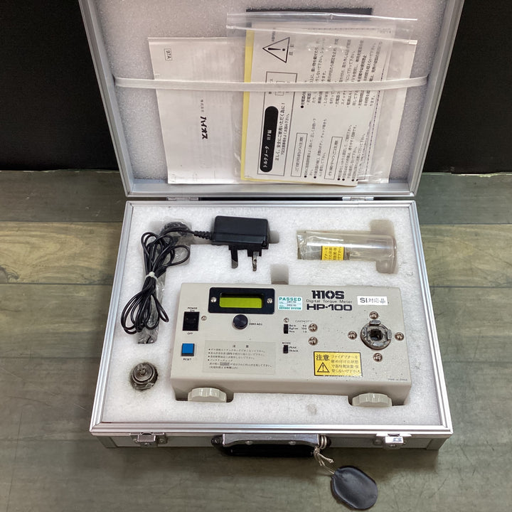 HIOS ハイオス HP-100 デジタルトルクメーター DIGITAL TORQUE METER 【東大和店】