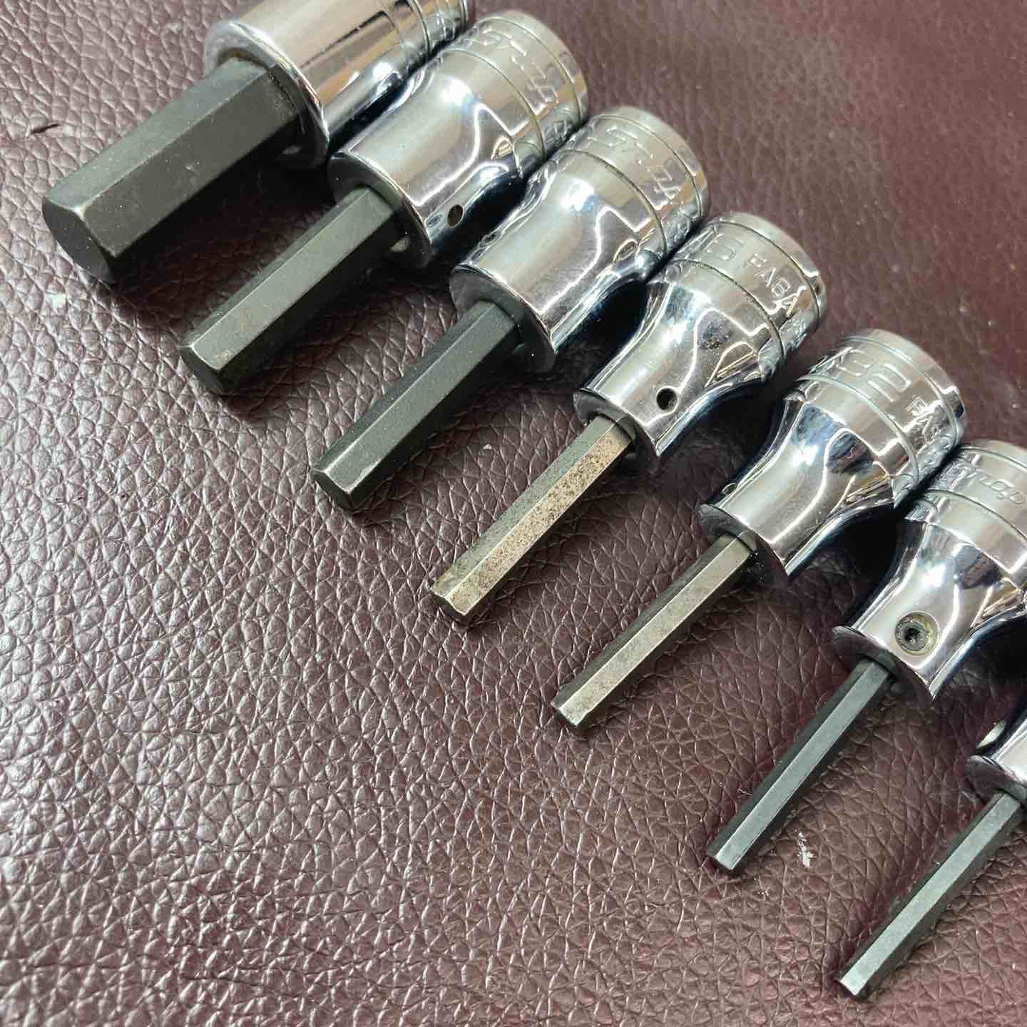 中古品】 スナップオン(Snap-on) 3/8インチ ヘックスビットソケット