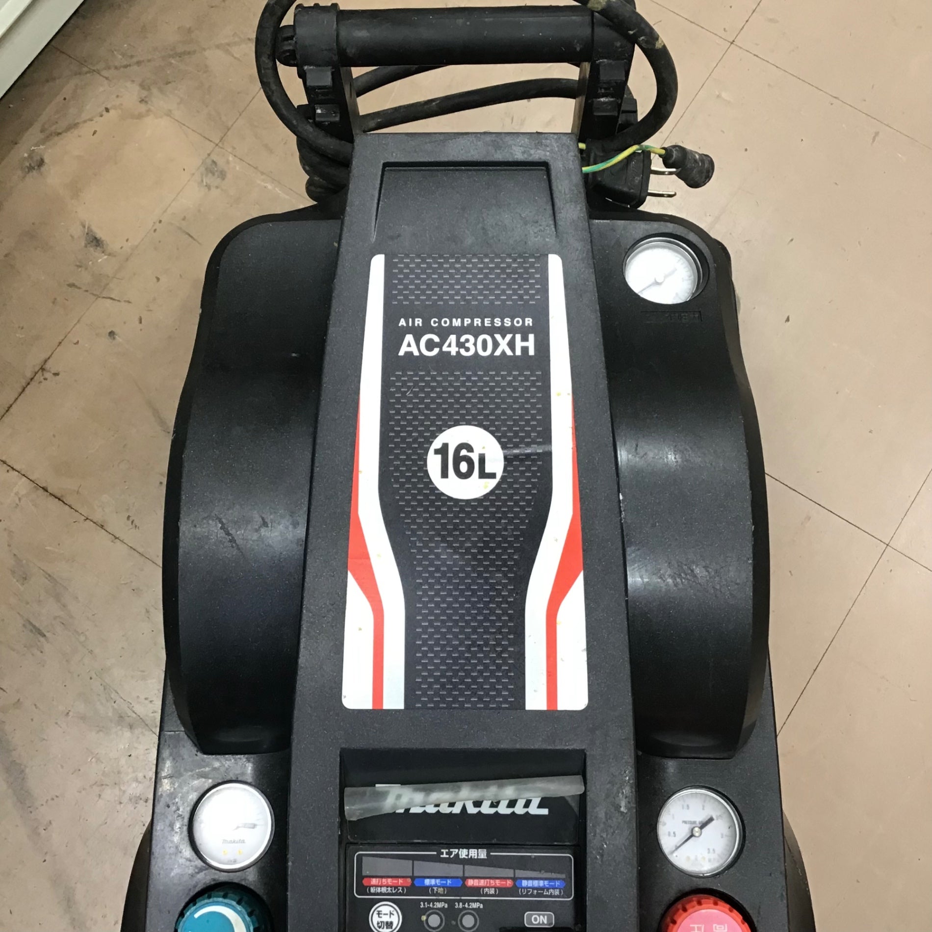 中古】マキタ(makita) エアコンプレッサー AC430XH【草加店】 – アクト