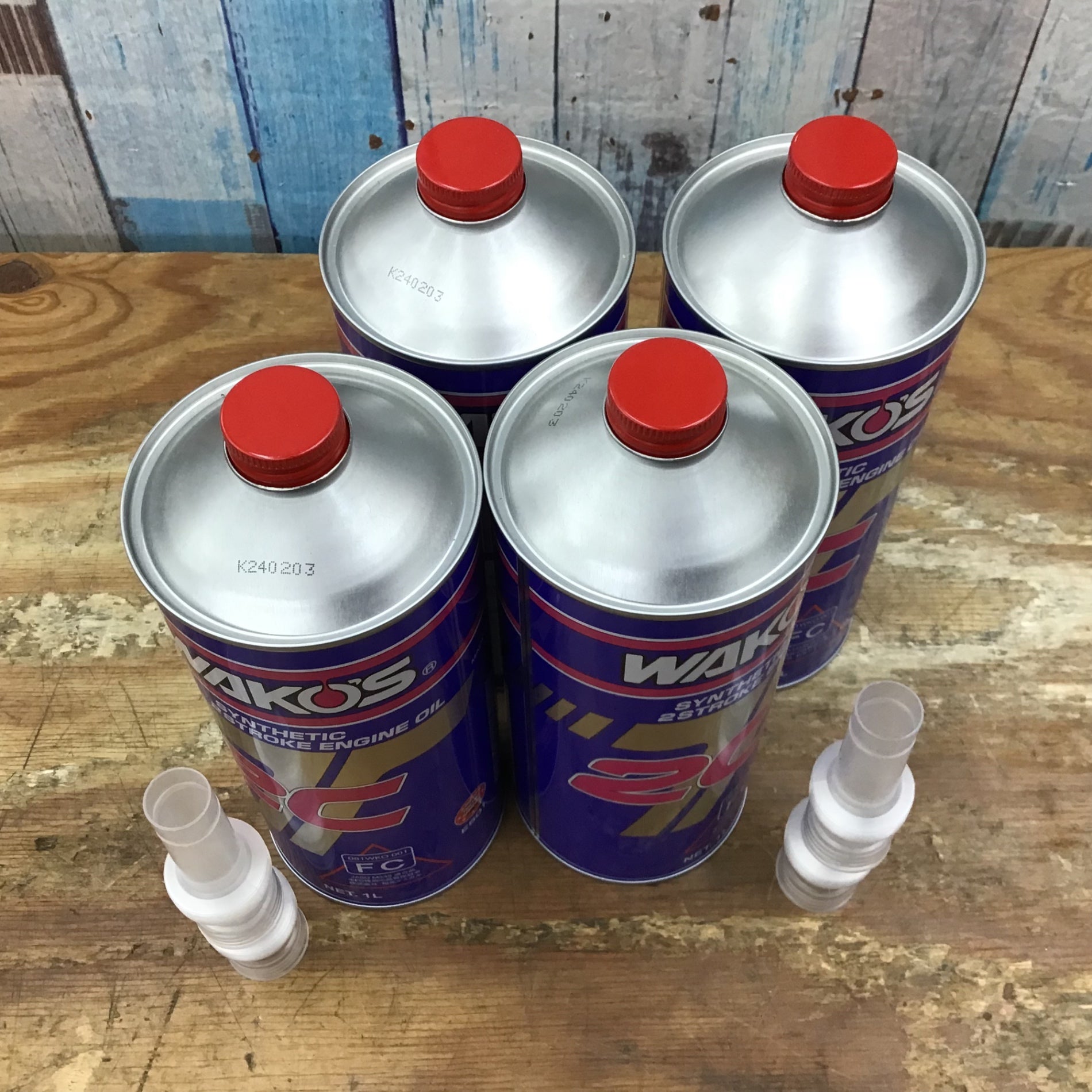 ▽ワコーズ 2サイクルエンジン用オイル ツーシーティー4本セット②【柏