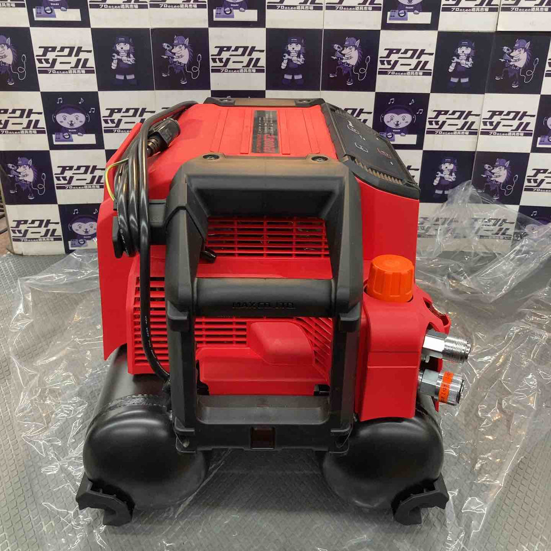 【未使用品】マックス(MAX) 高圧常圧兼用エアコンプレッサー AK-HL1310E2_レッド【所沢店】