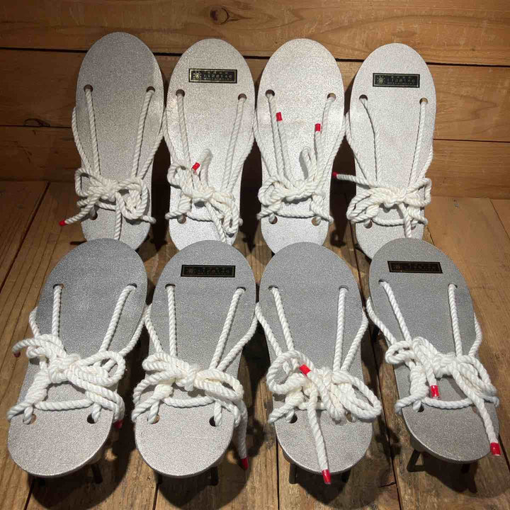 【未使用品】ヨシハル(YOSIHARU) 松高 左官用 土間下駄 4足セット モルタル スパイク げた【所沢店】