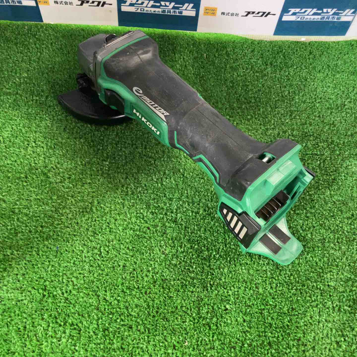 ◇ハイコーキ(HIKOKI ※旧:日立工機) コードレスディスクグラインダ G14DBVL(NN)グリーン 本体のみ【草加店】