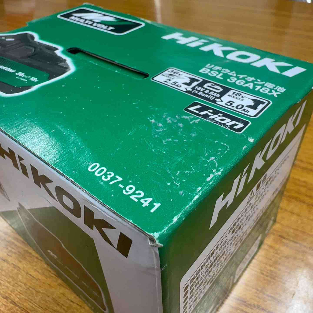 【未使用・特別特価！】 ハイコーキ HiKOKI マルチボルト コードレスインパクトドライバ WH36DD(NNB) 本体+バッテリセット！ 【桶川店】