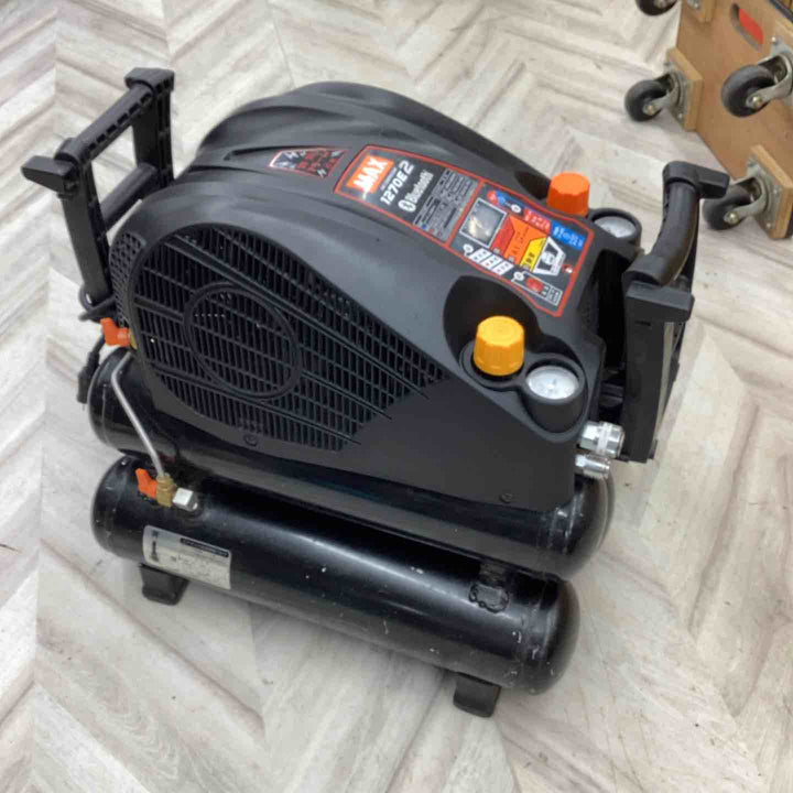 ★マックス(MAX) エアコンプレッサー AK-HL1270E2(27L)_ブラック【越谷店】