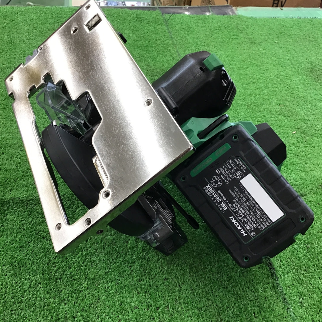 【未使用品】ハイコーキ(HIKOKI ※旧:日立工機) 125mm マルチボルト コードレス集じん丸のこ C3605DYC(XPSZ)【桶川店】