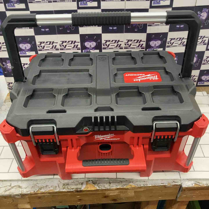 ◇ミルウォーキー(Milwaukee) 収納ボックス 48-22-8425 PACKOUT (Lサイズ)【所沢店】