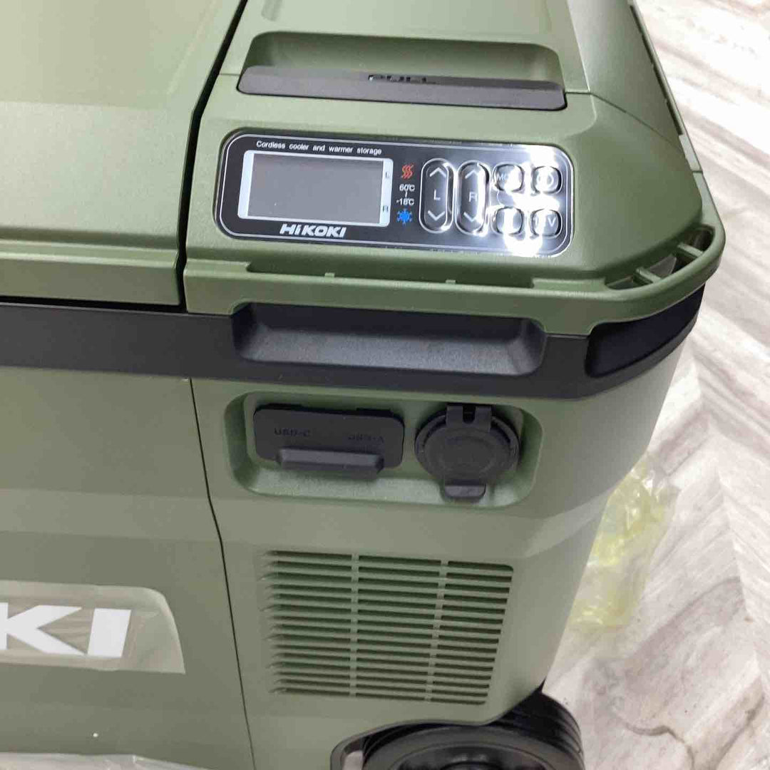 ★ハイコーキ(HIKOKI) コードレス冷温庫 UL18DBA(WMGZ)_フォレストグリーン【越谷店】