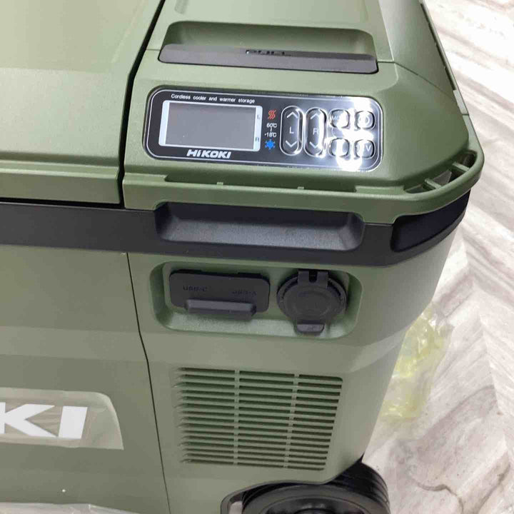 ★ハイコーキ(HIKOKI) コードレス冷温庫 UL18DBA(WMGZ)_フォレストグリーン【越谷店】