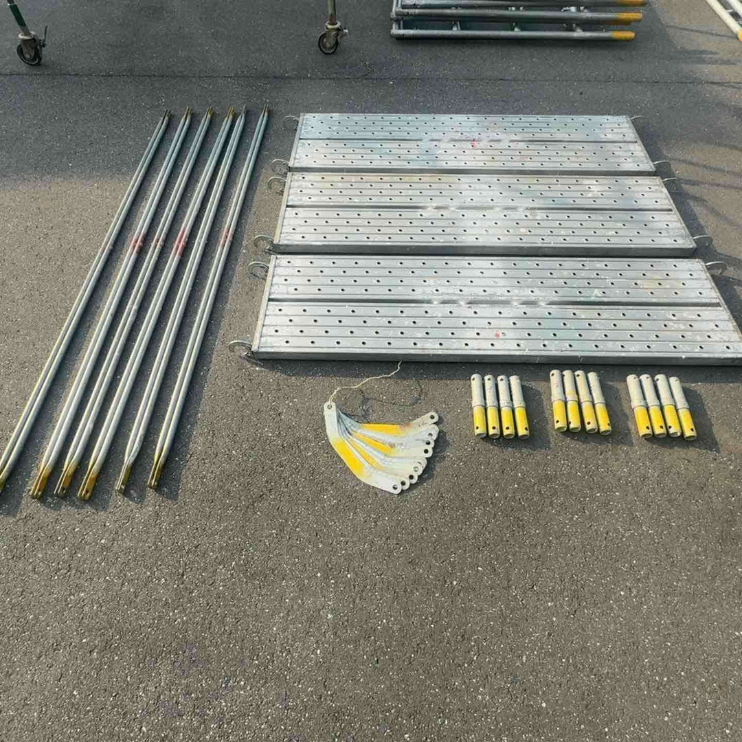 【店頭受取り限定・中古】 アルインコ製？ ローリングタワー 4段 移動式高所作業台 【桶川店】
