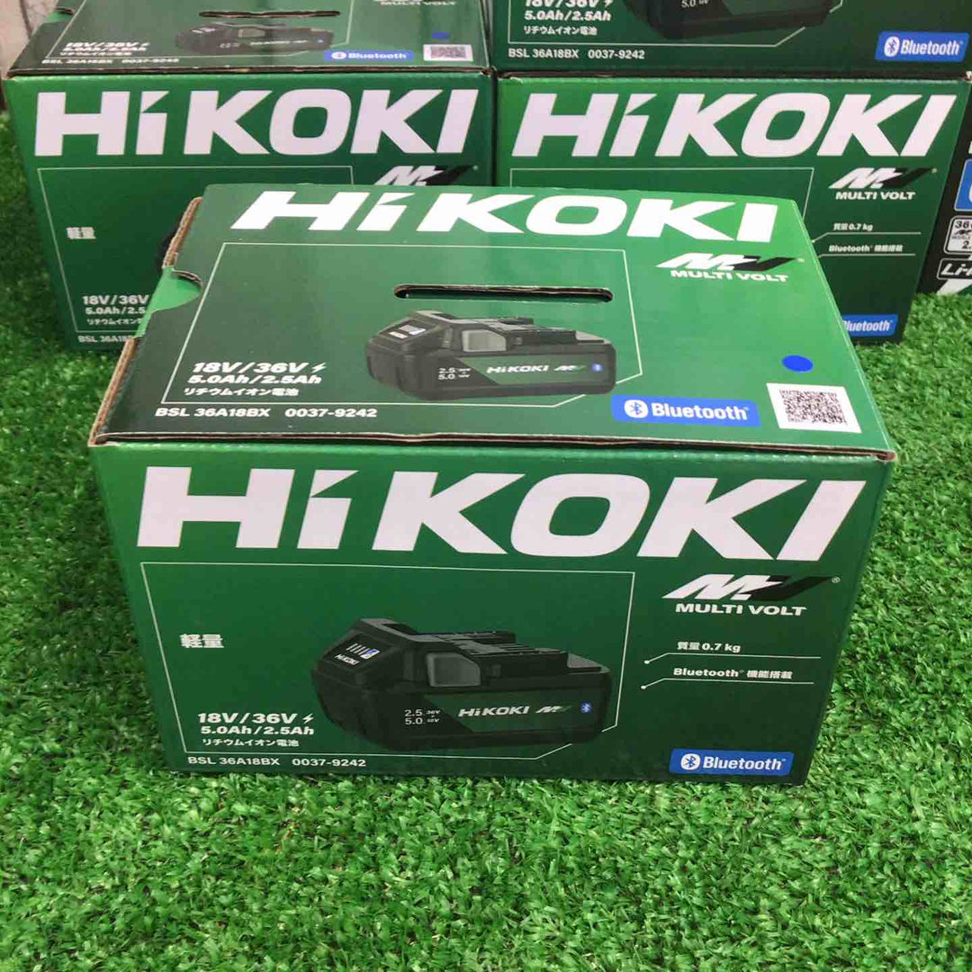 ★HiKOKI リチウムイオンバッテリー 36V/2.5Ah BSL36A18BX 新外装4個 従来品6個 計10個【町田店】