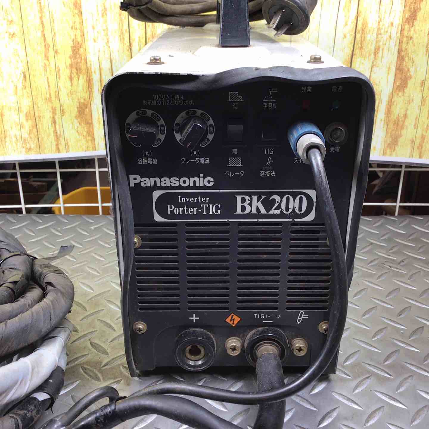溶接機 Panasonic BK200 100v/200v兼用 コード式 溶接機 Panasonic BK200 100v/200v兼用 コード式