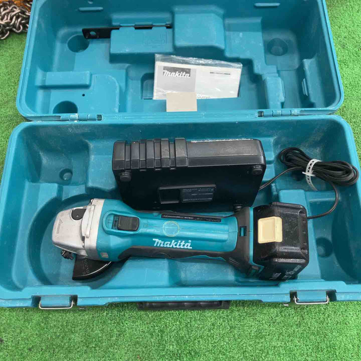 【中古品】 マキタ/makita コードレスディスクグラインダ・GA402DRF 【桶川店】
