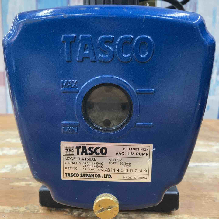 ◇タスコ(TASCO) 逆流防止弁付超軽量小型真空ポンプ TA150XB【柏店】