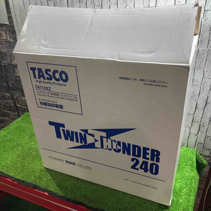 イチネンタスコ(TASCO) フルオロカーボン回収装置 ツインサンダー240 TA110XZ【川口店】